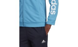 Женский спортивный костюм Adidas W Lin FT TS чёрно-синий HD1696