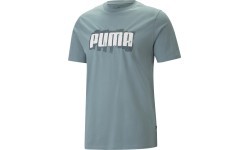 Puma Graphics Wording Tee men's T-shirt green 674475 84