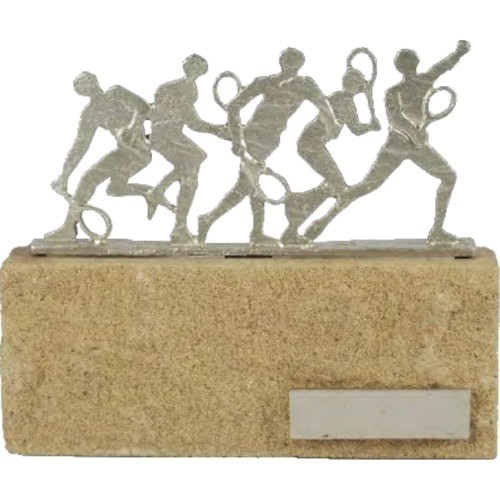 Statuete BEL602 Teniss - Sudrabs