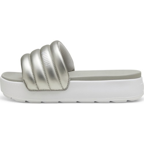 Puma Karmen Slide Puffy Women's Slides White Silver 395399 03