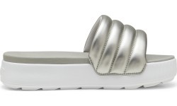 Женские шлёпанцы Puma Karmen Slide Puffy White Silver 395399 03