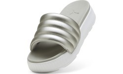 Puma Karmen Slide Puffy Women's Slides White Silver 395399 03