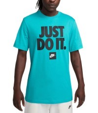 Мужская футболка Nike NSW Tee Fran JDI Verbiage, мятная, DZ2989 345