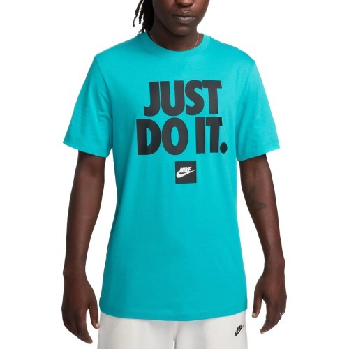 Мужская футболка Nike NSW Tee Fran JDI Verbiage, мятная, DZ2989 345
