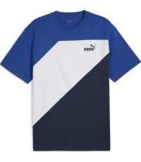 Puma Power Colorblock Men's Tee Blue White 678929 14