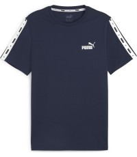 Puma Men's T-Shirt Ess+ Tape Tee Navy 847382 14