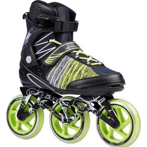 Роликовые коньки NA1206 Black-Green Nils Extreme - NA1206 BLACK-GREEN IN-LINE SKATES NILS EXTREME