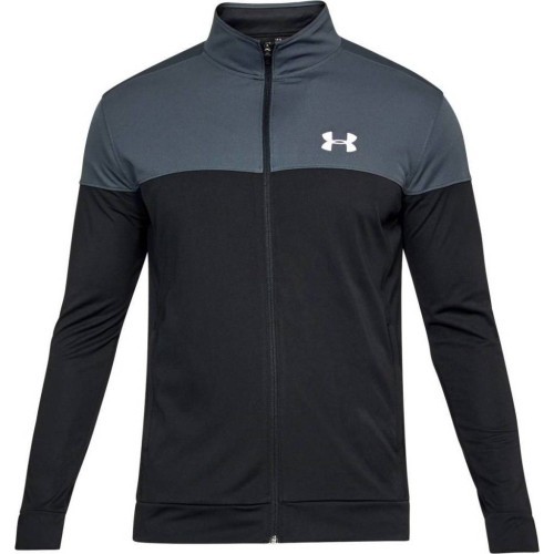 Vīriešu sporta jaka Under Armour Sportstyle Pique Jacket - Stealth Gray