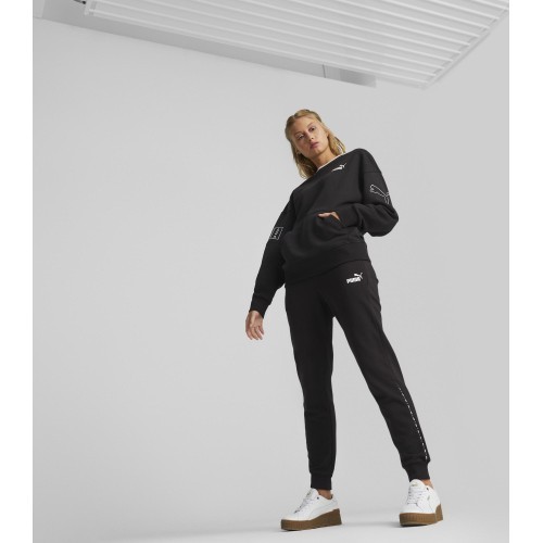 Puma Power Tape sieviešu sporta bikses melnas 674227 01