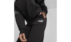 Женские спортивные брюки Puma Power Tape черные 674227 01