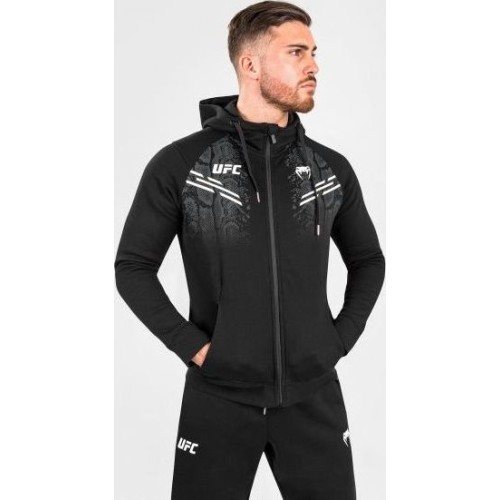 UFC Adrenaline by Venum Replica vīriešu jaka ar kapuci - melna