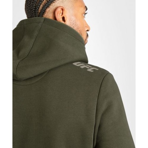 UFC Adrenaline by Venum Fight Week Men’s Pullover Hoodie - Khaki