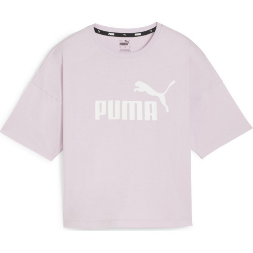 Puma Ess Cropped Logo Women's Blouse Pink 586866 60
