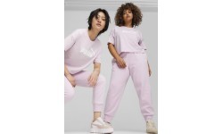 Puma Ess Cropped Logo Women's Blouse Pink 586866 60