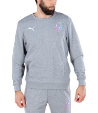 Puma Neymar JR Creativity мужской свитшот серый 605562 06