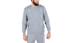 Puma Neymar JR Creativity мужской свитшот серый 605562 06