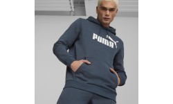 Puma vīriešu džemperis Ess Big Logo Hoodie Blue 586687 61