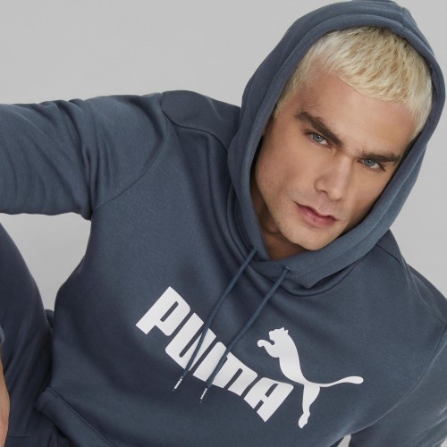 Puma vīriešu džemperis Ess Big Logo Hoodie Blue 586687 61