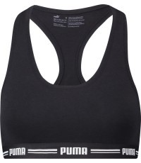 Спортивный бюстгальтер женский Puma Women Racer черный 907862 04