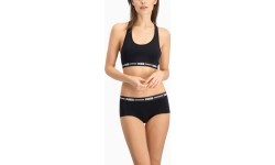 Puma Women Racer sporta krūšturis sievietēm melns 907862 04