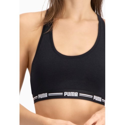Puma Women Racer sporta krūšturis sievietēm melns 907862 04