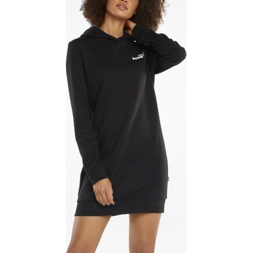 Puma sieviešu kleita Ess Hooded Dress Black 589129 01