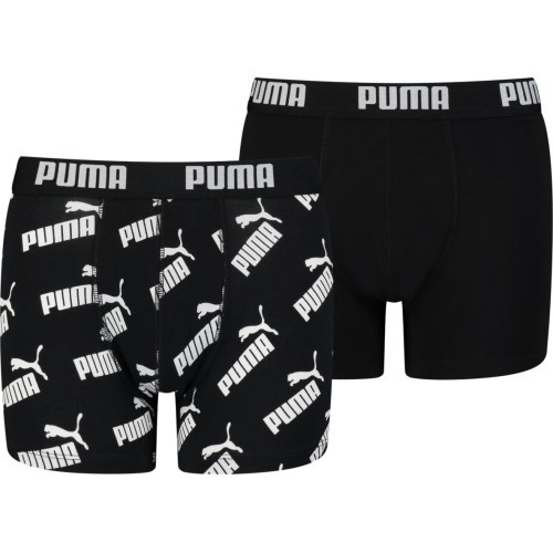 Puma boys' boxer briefs AOP black 935526 01
