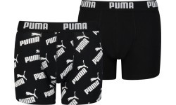 Трусы-боксеры для мальчиков Puma AOP чёрные 935526 01