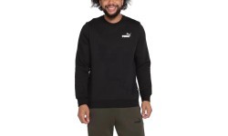 Puma Essentials Small Logo Crew Sweatshirt Men's Black 586682 01