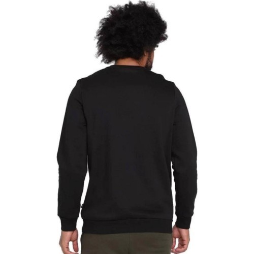 Мужской свитшот Puma Ess Small Logo Crew чёрный 586682 01
