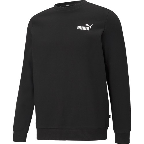 Мужской свитшот Puma Ess Small Logo Crew чёрный 586682 01