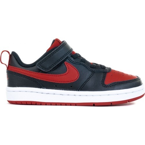 Nike bērnu apavi Court Borough Low2 Black Red BQ5451 007