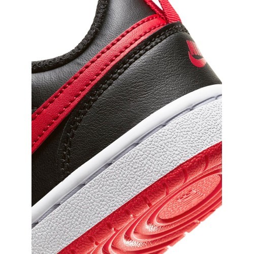 Nike bērnu apavi Court Borough Low2 Black Red BQ5451 007
