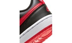 Nike Kids' Shoes Court Borough Low2 Black Red BQ5451 007