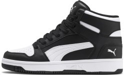 Puma Rebound Layu SL Jr Junior Sneakers Black White 370486 01