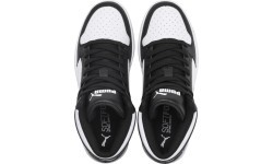 Puma Rebound Layu SL Jr Junior Sneakers Black White 370486 01