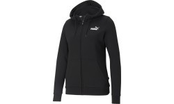 Puma Ess Small Logo FL Black Women's Sweatshirt 586811 01