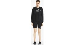 Puma Ess Small Logo FL Black Women's Sweatshirt 586811 01
