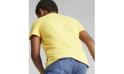 Puma Ess+ 2 Col Logo Tee Junior Yellow 586985 45