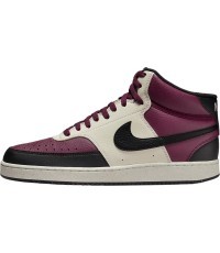 Nike Vīriešu apavi Court Vision Mid Nn White Bordeaux DN3577 600