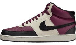 Nike Men's Shoes Court Vision Mid Nn White Bordeaux DN3577 600