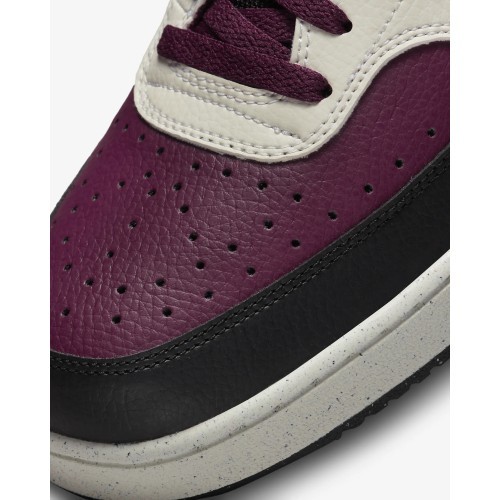 Nike Мужская обувь Court Vision Mid Nn White Bordeaux DN3577 600