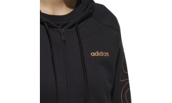 Adidas sieviešu džemperis W E Brand HD TT Black FL0147