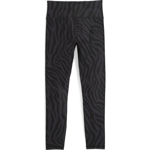 Женские леггинсы Puma Train Fav HW 7/8 Tight AOP, чёрные 525086 99