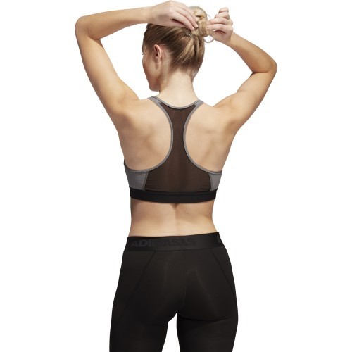 Спортивный бюстгальтер женский Adidas Drst Ask Bra Grey GH4787