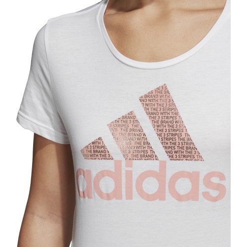 Блузка Adidas Foil Text Bos White CV4562