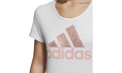 Блузка Adidas Foil Text Bos White CV4562