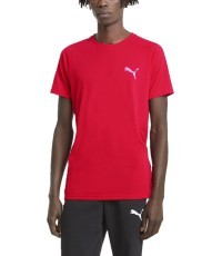 Puma Evostripe Tee vīriešu T-krekls, sarkans