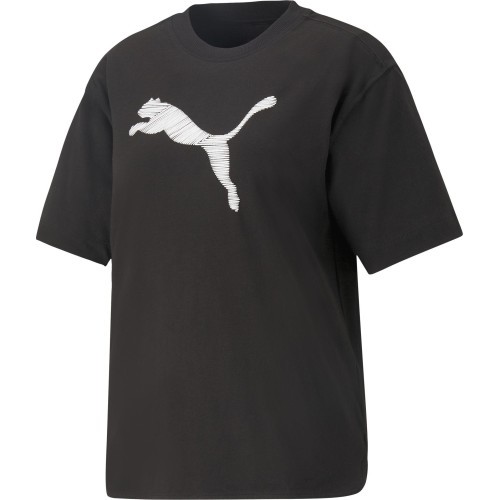 Puma Her Tee Women's Top Black 673107 01
