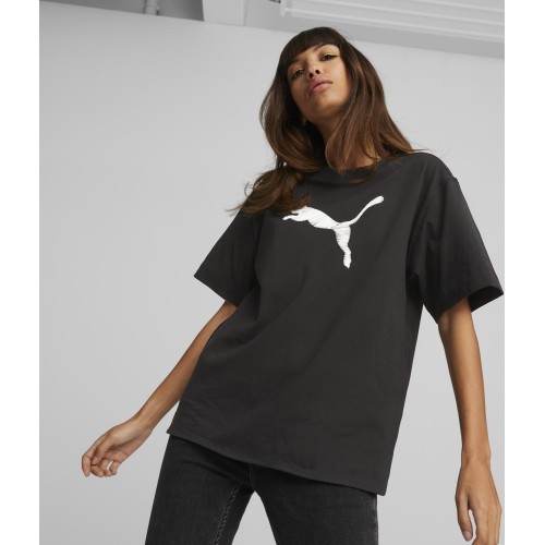 Женская футболка Puma Her Tee чёрная 673107 01